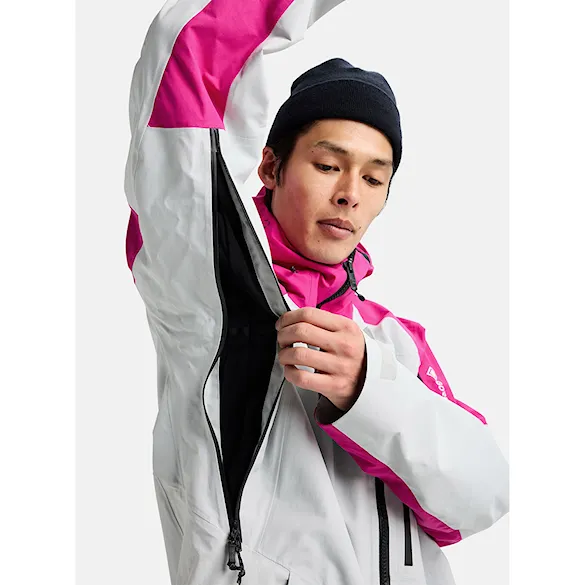 Kurtka snowboardowa Burton [ak] GORE-TEX Cyclic Jacket very berry/grey cloud 2026 - 10