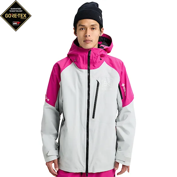 Kurtka snowboardowa Burton [ak] GORE-TEX Cyclic Jacket very berry/grey cloud 2026 - 1