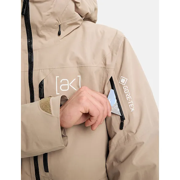 Kurtka snowboardowa Burton [ak] Helitack GORE-TEX 2L Stretch Jacket summit taupe 2026 - 9