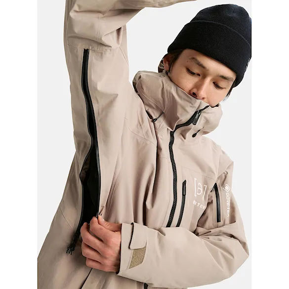 Kurtka snowboardowa Burton [ak] Helitack GORE-TEX 2L Stretch Jacket summit taupe 2026 - 7