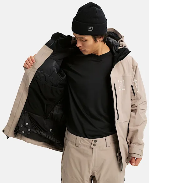 Kurtka snowboardowa Burton [ak] Helitack GORE-TEX 2L Stretch Jacket summit taupe 2026 - 5