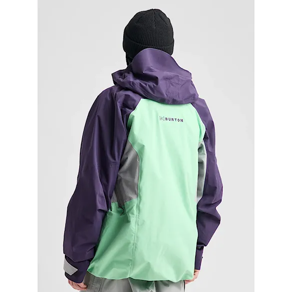 Bunda na snowboard Burton Ak Gore-Tex Swash Ins Jacket nightshade purple/apparition gray/green 2027 - 2