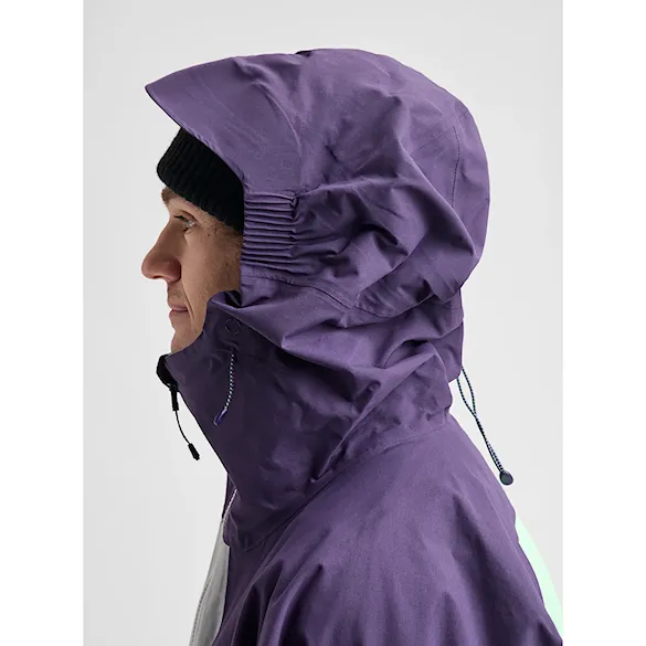 Bunda na snowboard Burton Ak Gore-Tex Swash Ins Jacket nightshade purple/apparition gray/green 2027 - 6