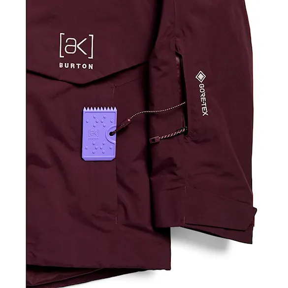 Bunda na snowboard Burton Ak Gore-Tex Swash Ins Jacket rum raisin 2027 - 9