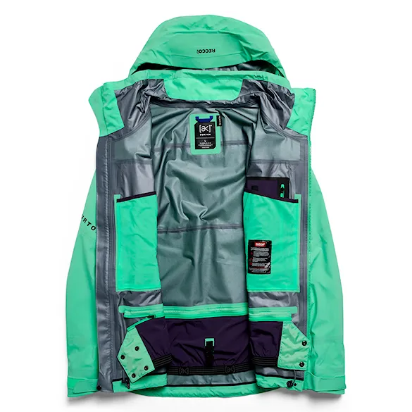 Snowboard Jacket Burton [ak] Hover GORE-TEX 3L Jacket green voltage 2027 - 11