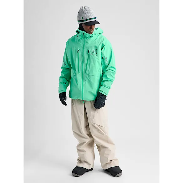 Snowboard Jacket Burton [ak] Hover GORE-TEX 3L Jacket green voltage 2027 - 3