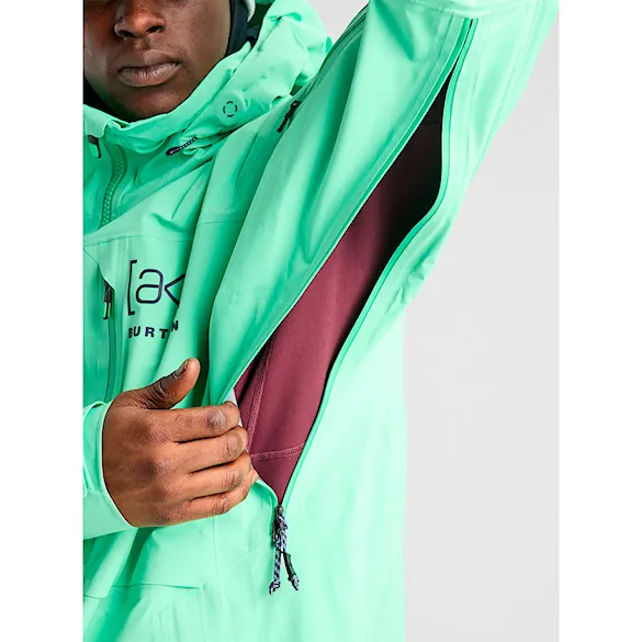 Snowboard Jacket Burton [ak] Hover GORE-TEX 3L Jacket green voltage 2027 - 5