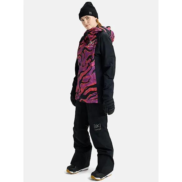 Kurtka snowboardowa Burton [ak] Wms Kimmy GORE-TEX 2L Anorak slash multi/true black 2026 - 9
