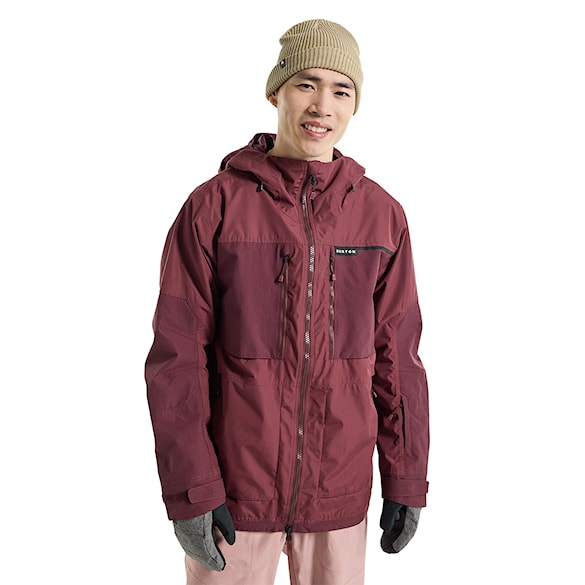 Snowboard Jacket Burton Frostner Jacket almandine 2024 - 2