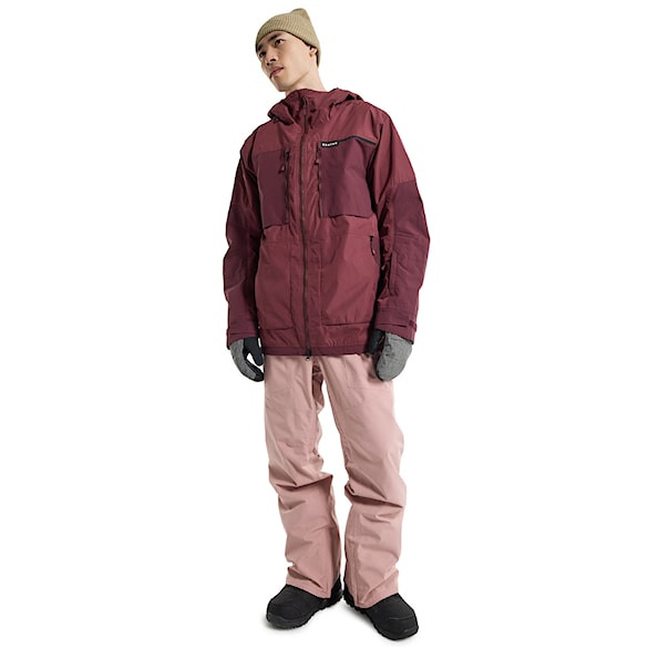 Snowboard Jacket Burton Frostner Jacket almandine 2024 - 4