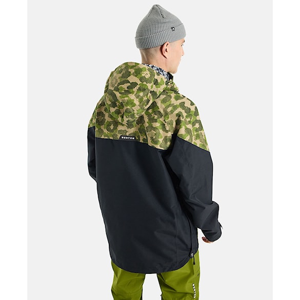 Kurtka snowboardowa Burton Gore Pillowline Anorak felida/true black 2023 - 2