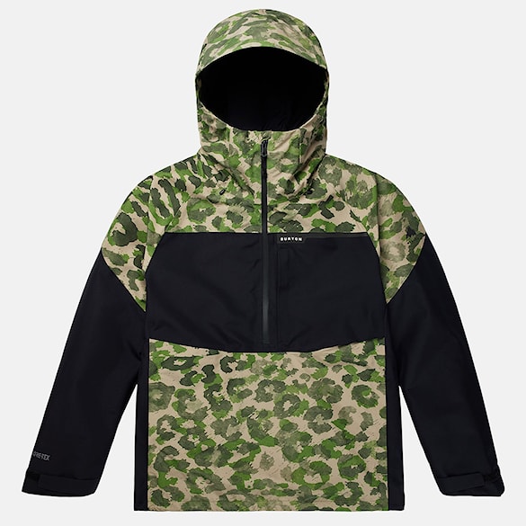 Kurtka snowboardowa Burton Gore Pillowline Anorak felida/true black 2023 - 8