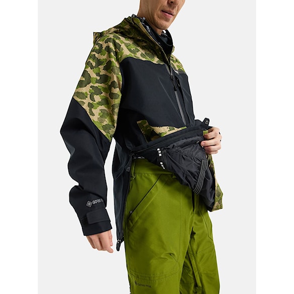 Kurtka snowboardowa Burton Gore Pillowline Anorak felida/true black 2023 - 3