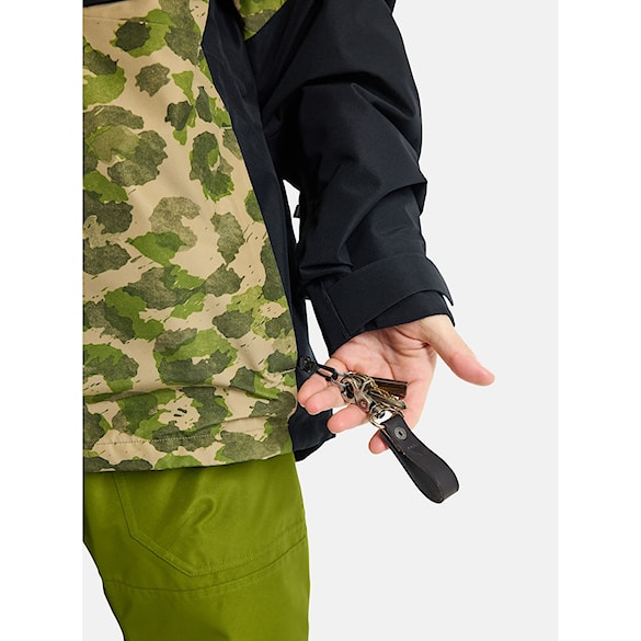 Kurtka snowboardowa Burton Gore Pillowline Anorak felida/true black 2023 - 7