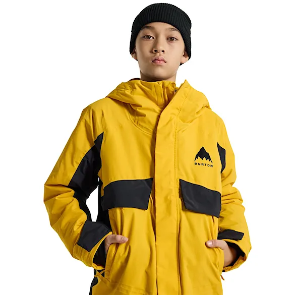Bunda na snowboard Burton Kids Ascutney goldenrod/true black 2026 - 11