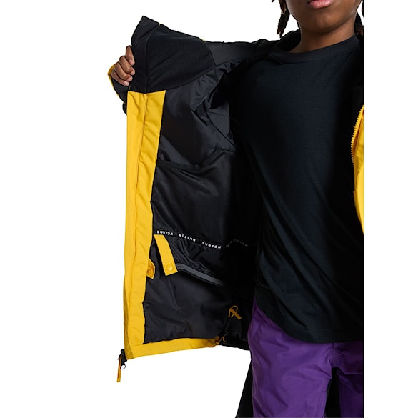 Bunda na snowboard Burton Kids Ascutney goldenrod/true black 2026 - 7
