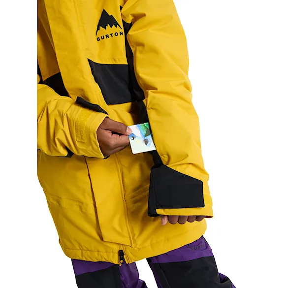 Bunda na snowboard Burton Kids Ascutney goldenrod/true black 2026 - 8