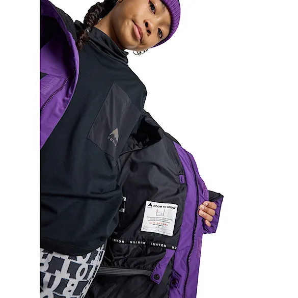 Bunda na snowboard Burton Kids Ascutney imperial purple/true black 2026 - 7