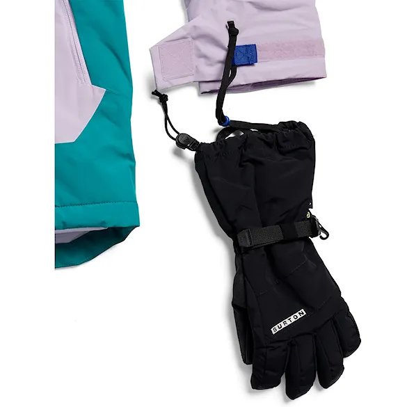 Bunda na snowboard Burton Kids Frostner Anorak moondust purple/pacific teal 2027 - 5