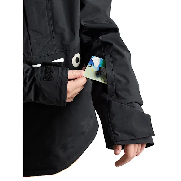 Bunda na snowboard Burton Kids Frostner Anorak true black 2027 - 5
