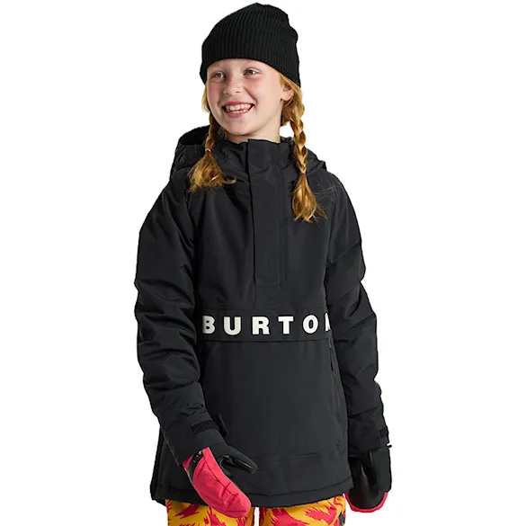 Bunda na snowboard Burton Kids Frostner Anorak true black 2027 - 1