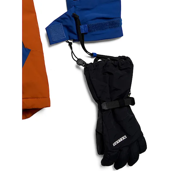 Bunda na snowboard Burton Kids Frostner Anorak twilight blue/spiced chai 2027 - 5