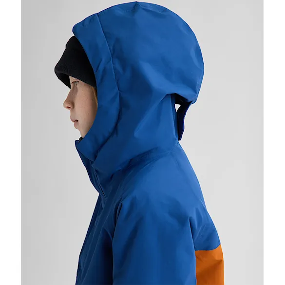 Bunda na snowboard Burton Kids Frostner Anorak twilight blue/spiced chai 2027 - 7