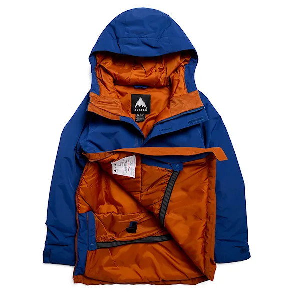 Bunda na snowboard Burton Kids Frostner Anorak twilight blue/spiced chai 2027 - 8