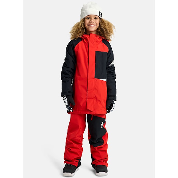Bunda na snowboard Burton Kids GORE-TEX Powline flame scarlet /true black 2026 - 4