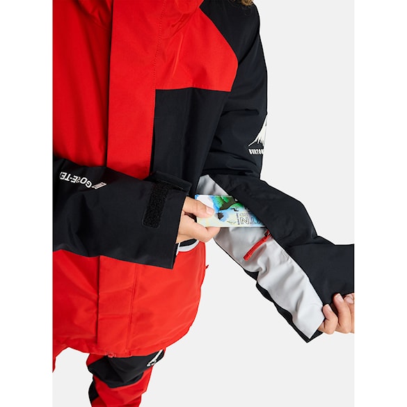 Bunda na snowboard Burton Kids GORE-TEX Powline flame scarlet /true black 2026 - 9