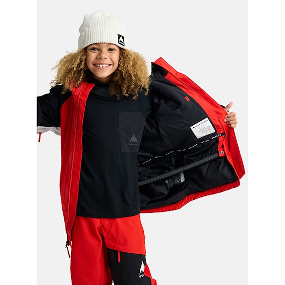 Bunda na snowboard Burton Kids GORE-TEX Powline flame scarlet /true black 2026 - 7