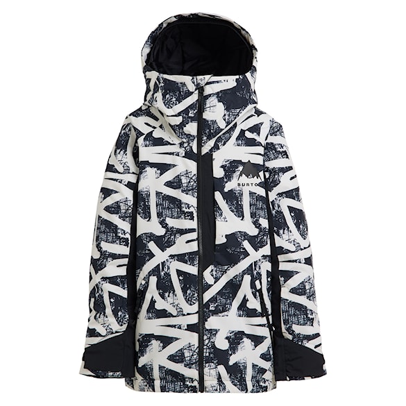 Snowboard Jacket Burton Kids Hillslope city streets/true black 2026 - 1