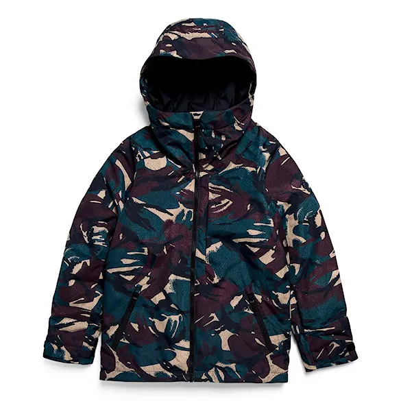 Bunda na snowboard Burton Kids Hillslope seersucker camo 2027 - 3