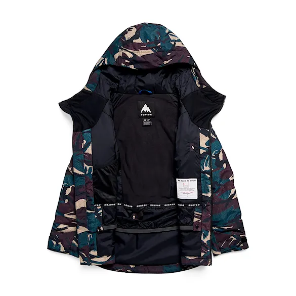 Bunda na snowboard Burton Kids Hillslope seersucker camo 2027 - 4