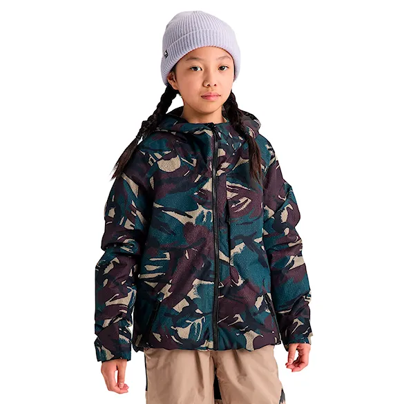 Bunda na snowboard Burton Kids Hillslope seersucker camo 2027 - 1