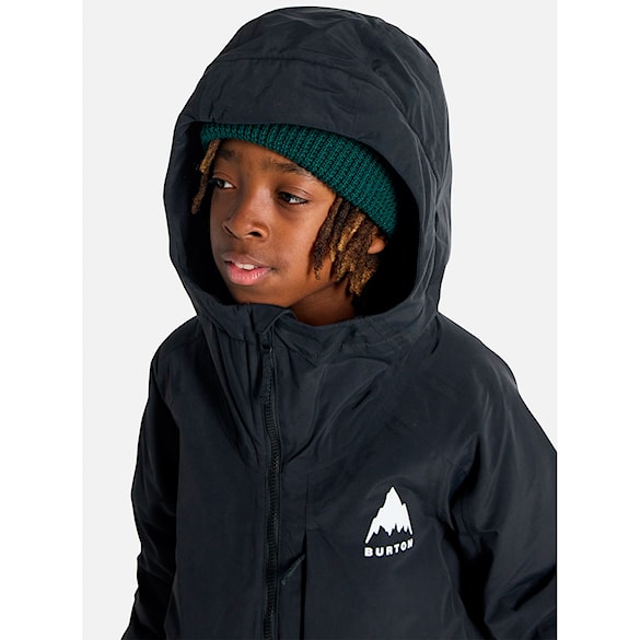 Burton キッズ ヒルスロープジャケット Mサイズ True Black BURTON（バートン） スノーボードウェア キッズ ジャケット 25-26