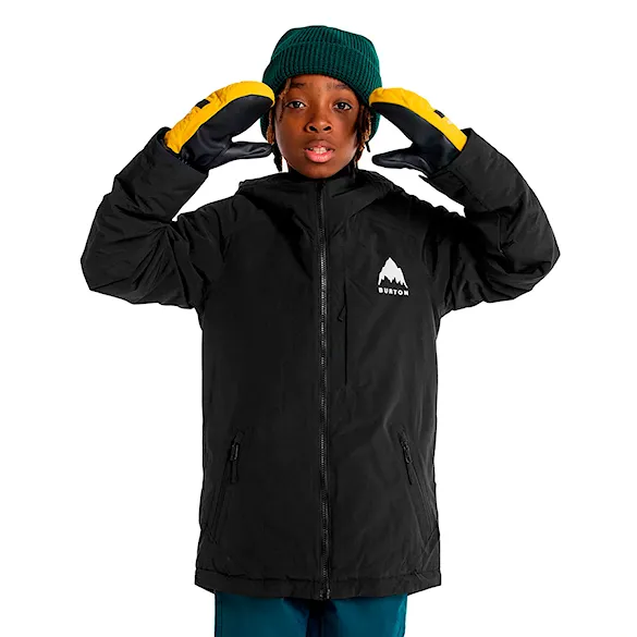 Kurtka snowboardowa Burton Kids Hillslope true black 2027 - 1