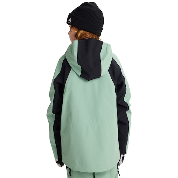 Kurtka snowboardowa Burton Kids Outbeam 3L System Jacket soft sage/trublk 2026 - 2