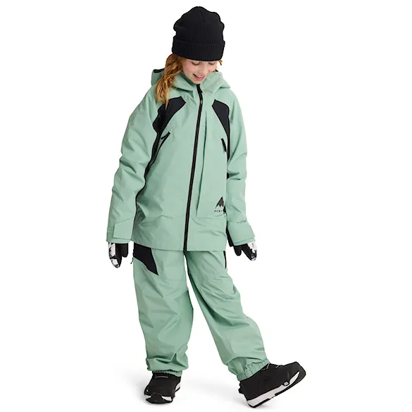 Kurtka snowboardowa Burton Kids Outbeam 3L System Jacket soft sage/trublk 2026 - 8