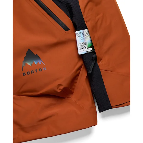 Kurtka snowboardowa Burton Kids Outbeam 3L System Jacket spiced chai/true black 2027 - 4