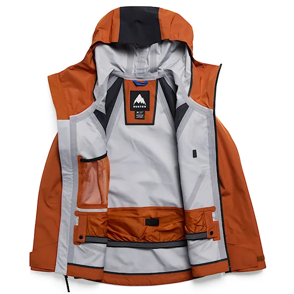 Kurtka snowboardowa Burton Kids Outbeam 3L System Jacket spiced chai/true black 2027 - 9