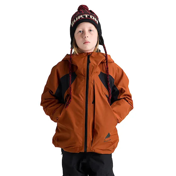 Kurtka snowboardowa Burton Kids Outbeam 3L System Jacket spiced chai/true black 2027 - 1