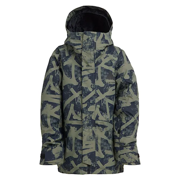 Bunda na snowboard Burton Kids Skimmer forest city streets 2026 - 1