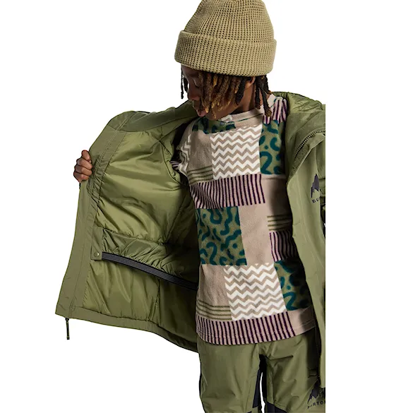 Kurtka snowboardowa Burton Kids Skimmer forest moss 2027 - 4