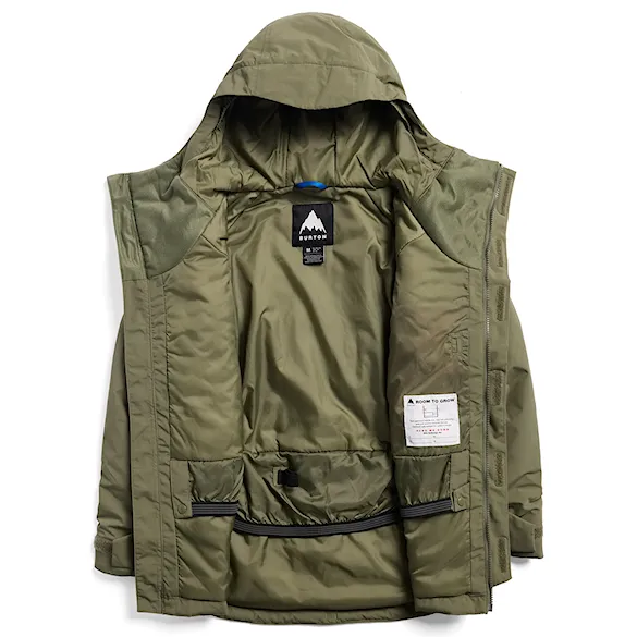 Kurtka snowboardowa Burton Kids Skimmer forest moss 2027 - 8