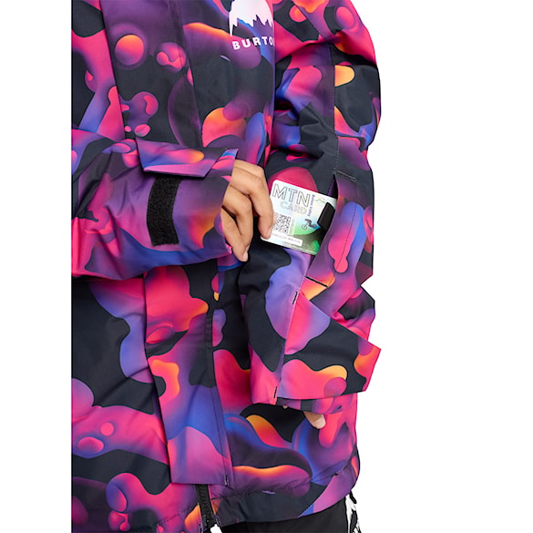 Bunda na snowboard Burton Kids Skimmer lava lamp 2026 - 4