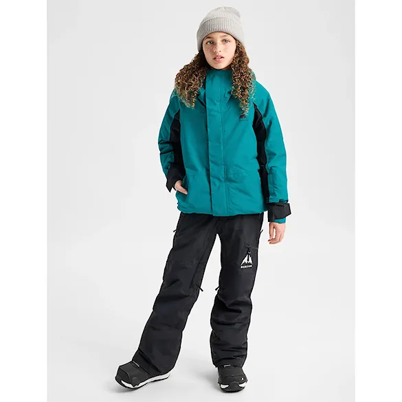 Kurtka snowboardowa Burton Kids Skimmer pacific teal/true black 2027 - 3