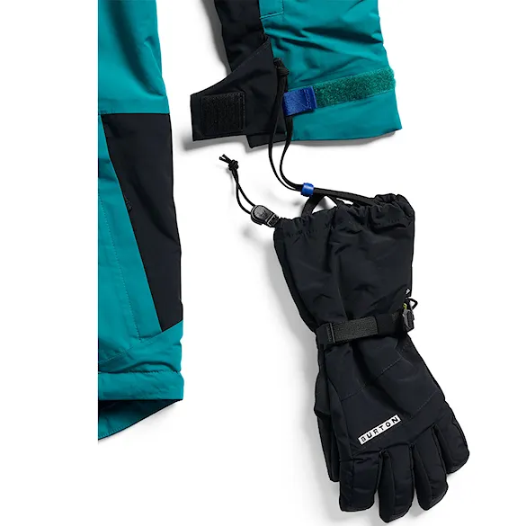 Kurtka snowboardowa Burton Kids Skimmer pacific teal/true black 2027 - 5