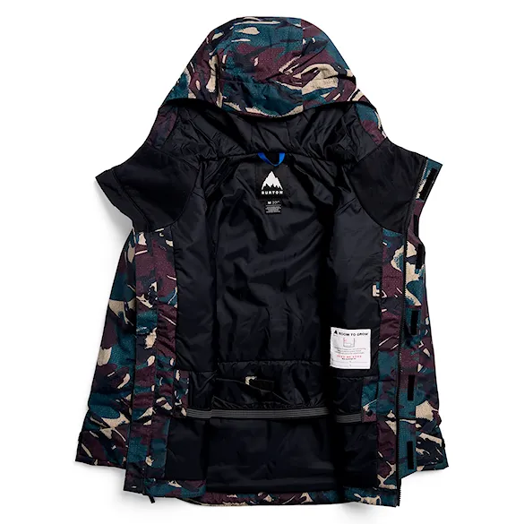 Bunda na snowboard Burton Kids Skimmer seersucker camo 2027 - 8