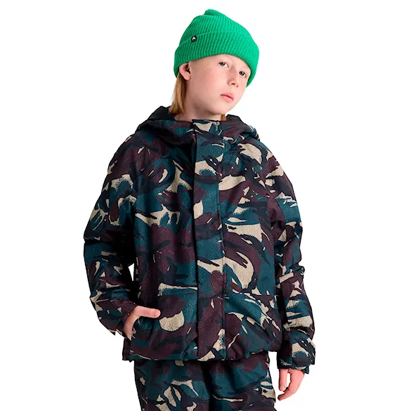 Bunda na snowboard Burton Kids Skimmer seersucker camo 2027 - 1